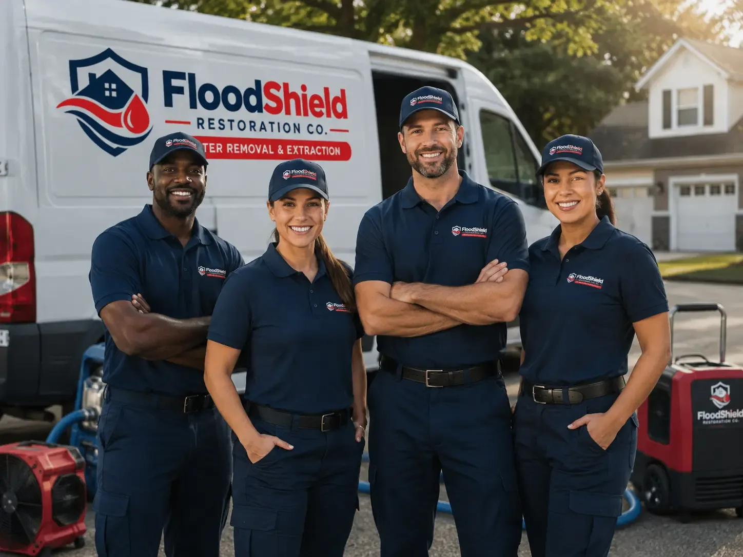 Flood Damage Restoration company in Lyons, OH
